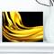 Designart - Yellow Gold Texture Pattern - Abstract Canvas art print